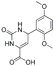6-(2,5-DIMETHOXYPHENYL)-2-OXO-1,2,3,6-TETRAHYDRO-4-PYRIMIDINECARBOXYLIC ACID CAS#: 477848-85-4