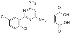 6-(2,5-Dichlorophenyl)-1,3,5-triazine-2,4-diamine maleate CAS#: 57381-28-9