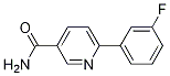 6-(3-Fluorophenyl)pyridine-3-carboxaMide CAS#: 441055-56-7