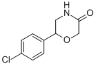 6-(4-CHLOROPHENYL)-3-MORPHOLINONE CAS#: 5196-95-2
