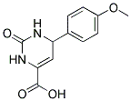 6-(4-METHOXYPHENYL)-2-OXO-1,2,3,6-TETRAHYDRO-4-PYRIMIDINECARBOXYLIC ACID CAS#: 477848-92-3