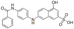 6-(4-benzamidoanilino)-1-naphthol-3-sulfonic acid CAS#: 6259-47-8