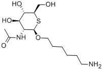 6-AMINOHEXYL-N-ACETYL-B-D-THIOGLUCOSAMIN IDE CAS#: 51224-17-0