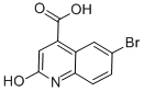 6-BROMO-2-HYDROXYQUINOLINE-4-CARBOXYLIC ACID CAS#: 5463-29-6