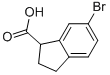 6-BROMO-2,3-DIHYDRO-1H-INDENE-1-CARBOXYLIC ACID CAS#: 52651-16-8