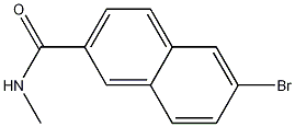 6-Bromo-N-methyl-2-naphthalenecarboxamide CAS#: 426219-35-4