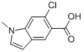 6-CHLORO-1-METHYL-5-INDOLECARBOXYLIC ACID CAS#: 431062-03-2
