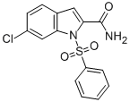 6-CHLORO-1-(PHENYLSULFONYL)-1H-INDOLE-2-CARBOXAMIDE CAS#: 540740-48-5