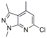 6-CHLORO-1,3,4-TRIMETHYL-1H-PYRAZOLO(3,4-B)PYRIDINE CAS#: 57411-64-0