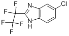 6-Chloro-2-(perfluoroethyl)benzimidazole CAS#: 58457-67-3
