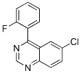 6-Chloro-4-(2-fluorophenyl)quinazoline CAS#: 55075-93-9