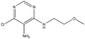 6-Chloro-N4-(2-Methoxy-ethyl)-pyriMidine-4,5-diaMine CAS#: 408509-79-5