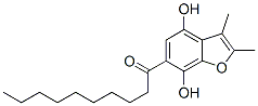 6-Decanoyl-2,3-dimethyl-4,7-benzofurandiol CAS#: 49710-89-6