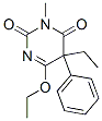 6-Ethoxy-5-ethyl-3-methyl-5-phenyl-2,4(3H,5H)-pyrimidinedione CAS#: 55255-47-5