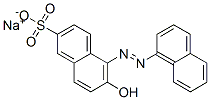 6-Hydroxy-5-(1-naphthalenylazo)-2-naphthalenesulfonic acid sodium salt CAS#: 5864-86-8