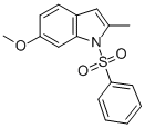 6-METHOXY-2-METHYL-1-(PHENYLSULFONYL)-1H-INDOLE CAS#: 582319-12-8