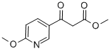 6-METHOXY-BETA-OXO-3-PYRIDINEPROPANOIC ACID METHYL ESTER CAS#: 500795-49-3