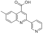 6-METHYL-2-PYRIDIN-3-YLQUINOLINE-4-CARBOXYLIC ACID CAS#: 5110-02-1
