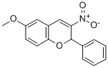 6-Methoxy-3-nitro-2-phenyl-2H-1-benzopyran CAS#: 57543-88-1