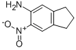 6-NITRO-2,3-DIHYDRO-1H-INDEN-5-YLAMINE CAS#: 52957-66-1