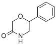 6-PHENYL-MORPHOLIN-3-ONE CAS#: 5493-95-8
