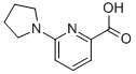 6-Pyrrolidin-1-ylpyridine-2-carboxylic acid CAS#: 450368-20-4