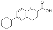 6-cyclohexylchroman-2-carboxylic acid CAS#: 56926-38-6
