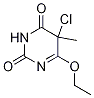 6-ethoxy-5-chloro-5-methyl-dihydro-pyrimidine-2,4-dione CAS#: 50610-44-1