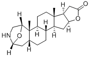 1α,4α-Epoxy-16β-hydroxy-3-aza-A-homo-5β-pregnan-21-oic acid γ-lactone CAS#: 6384-73-2