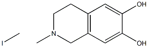 6,7-Dihydroxy-2-Methyl-1,2,3,4-tetrahydroisoquinoline Methiodide CAS#: 57553-29-4