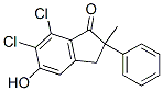 6,7-dichloro-5-hydroxy-2-methyl-2-phenylindan-1-one CAS#: 57509-50-9