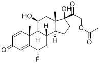 6alpha-Fluoroprednisolone acetate CAS#: 570-36-5
