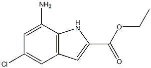 7-AMino-5-chloroindole-2-carboxylic acid ethyl ester CAS#: 59694-51-8