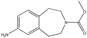 7-Amino-1,2,4,5-tetrahydro-3H-3-benzazepine-3-carboxylic acid methyl ester CAS#: 444588-24-3
