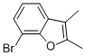 7-BROMO-2,3-DIMETHYL-1-BENZOFURAN CAS#: 5791-90-2
