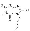 7-BUTYL-8-MERCAPTO-1,3-DIMETHYL-3,7-DIHYDRO-PURINE-2,6-DIONE CAS#: 436094-92-7