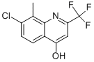 7-CHLORO-8-METHYL-2-(TRIFLUOROMETHYL)QUINOLIN-4-OL CAS#: 59108-10-0