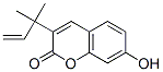 7-Hydroxy-3-(1,1-dimethylprop-2-enyl)coumarin CAS#: 56881-08-4