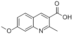 7-METHOXY-2-METHYLQUINOLINE-3-CARBOXYLIC ACID CAS#: 470702-34-2