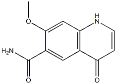 7-Methoxy-4-oxo-1,4-dihydroquinoline-6-carboxaMide CAS#: 417724-81-3