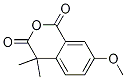 7-Methoxy-4,4-dimethyl-1H-2-benzopyran-1,3(4H)-dione CAS#: 55974-25-9