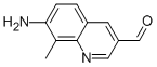 7-amino-8-methylquinoline-3-carbaldehyde CAS#: 521074-55-5