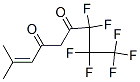 7,7,8,8,9,9,9-heptafluoro-2-methyl-non-2-ene-4,6-dione CAS#: 559-99-9