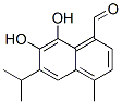 7,8-Dihydroxy-6-isopropyl-4-methyl-1-naphthalenecarbaldehyde CAS#: 53915-46-1