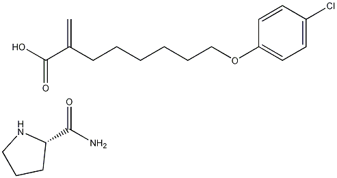 8-(4-Chlorophenoxy)-2-methylene-octanoic Acid L-Prolinamide CAS#: 468095-77-4