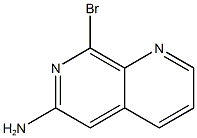 8-BROMO-1,7-NAPHTHYRIDIN-6-AMINE CAS#: 5912-35-6