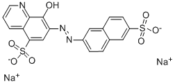 8-HYDROXY-7-(6-SULFO-2-NAPHTHYLAZO)-5-QUINOLINESULFONIC ACID DISODIUM SALT CAS#: 56932-43-5