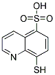 8-MERCAPTOQUINOLINE-5-SULPHONIC ACID CAS#: 5825-36-5