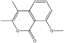 8-Methoxy-3,4-diMethyl-1H-isochroMen-1-one CAS#: 6125-52-6