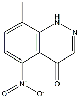 8-Methyl-5-nitrocinnolin-4(1H)-one CAS#: 5375-23-5